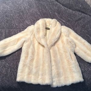 Beautiful Vintage Faux Fur Coat